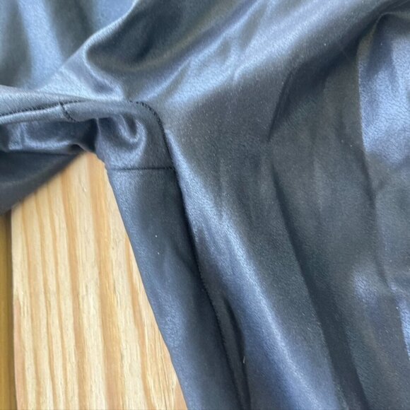 SPANX Faux Leather Black Legging Size Small - Picture 7 of 11